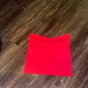a new day Red Mini Skirt